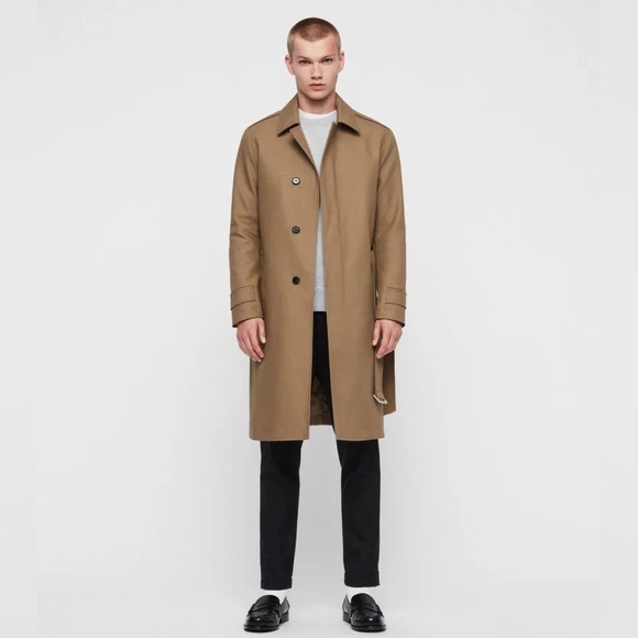 All Saints Ansley Mac Coat - Picture 1 of 14